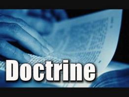 INFALLIBILITY IS The belief that a certain doctrine (teaching) is