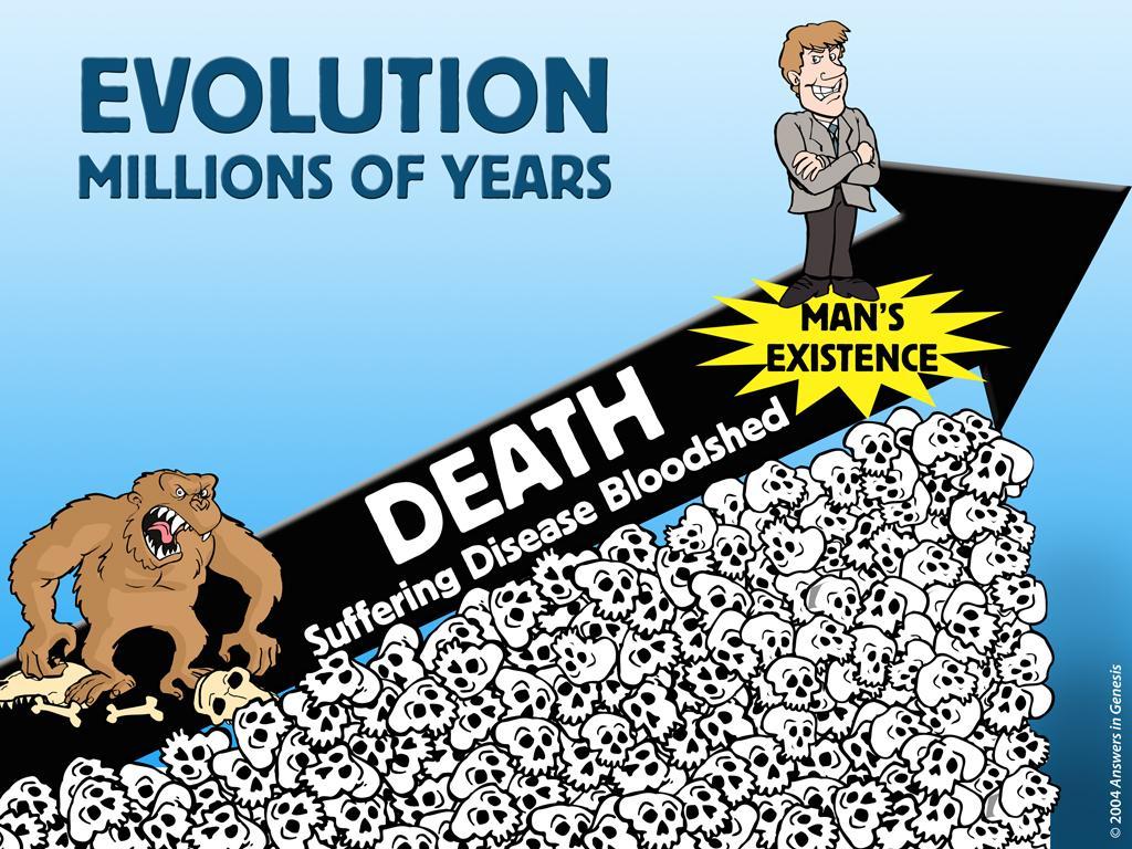 Evolutionists assume death, suffering, and disease preceded human existence