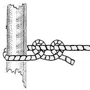 The diagonal lashing can be used to bind poles that cross each other from 90 to 45.