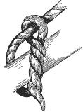 timber hitch pull tight <-------- make 3 to 4 wrappings start first wrap (1) Tie a timber hitch diagonally