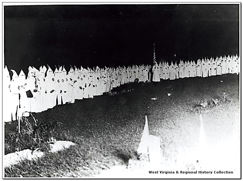 1920 Ku Klux Klan Meeting at