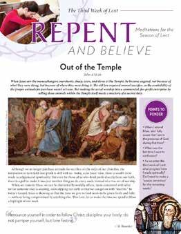 Our Sunday Visitor s Lent bulletin inserts are a practical, relevant, and affordable