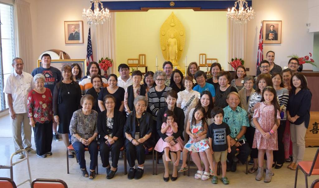 RK Buddhist Church of Hawaii Aloha 2018 Rissho Kosei-kai Buddhist Center of Hawaii welcomed 2018 and the New Year with a service with snacks from Japan and the traditional konbu and