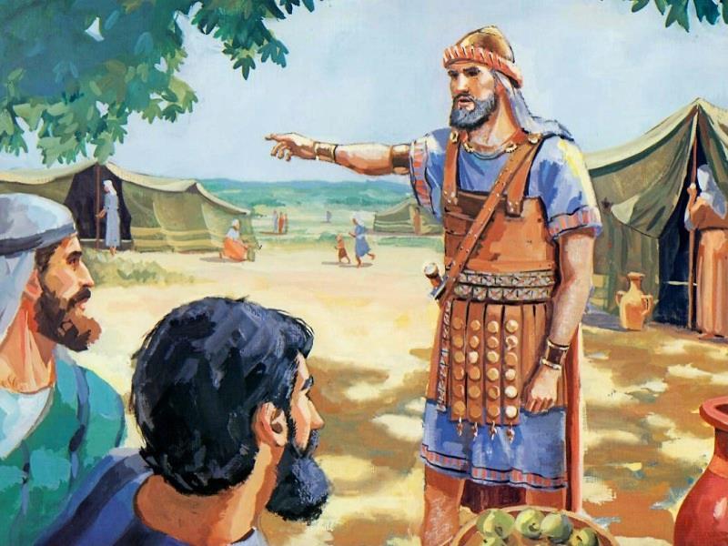 Lesson 1: Joshua 1 ~ 2 Chp 1 Ver 10 ~ 18 Joshua tells the leaders of the Tribes to prepare provisions for in 3 days they would cross the Jordan & possess the Promised Land.