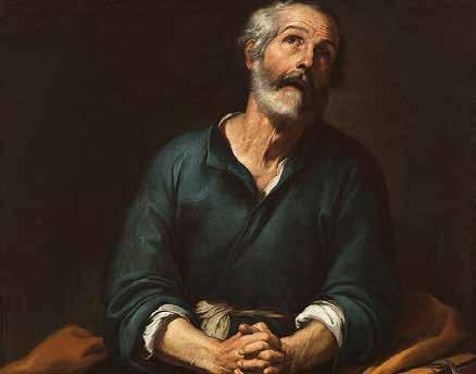 Saint Peter, by Bartolomé Esteban Murillo (1617 1682) "But I have prayed for you, that your faith should not fail.