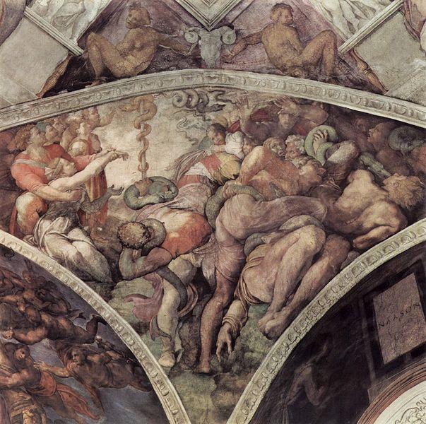 An image from the Sistine Chapel 3. 3 http://upload.wikimedia.