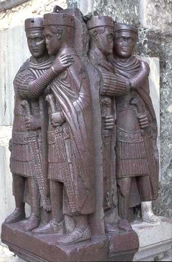 The Four Tetrarchs, 305 CE Diocletian, Augustus of