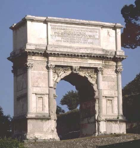 Arch of Titus, Rome after 81 CE.