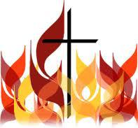 URGENT Everyone wear RED! The liturgical colour for Pentecost Sunday, 4 June, is red. This signifies the fire of the Holy Spirit descending on us as it did on the apostles that day.