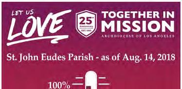 Pledge envelopes are available in the church pews or narthex and Parish Office. Please help Together In Mission keep the hope of Christ alive in all the parishes in our Archdiocese.