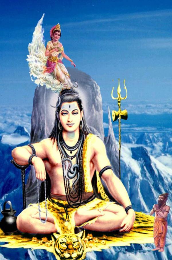 Legend of Ganga Ganga s descent from the heavens into the earth has been narrated in the epic, Ramayana.