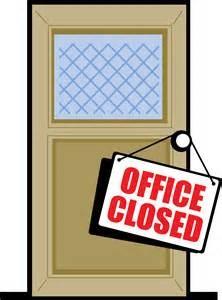 The Church Office Will be closed Thursday, November
