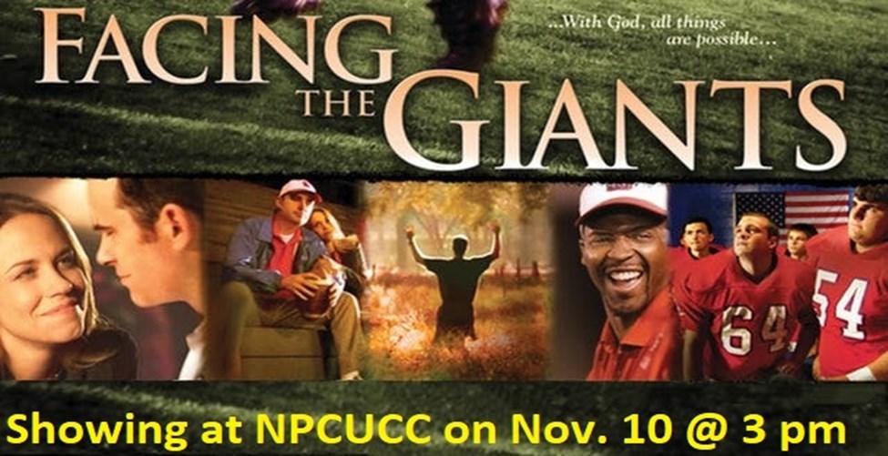 Family Movie Event here at NPCUCC November 10 th - 3:00 p.m. Join us for our next Family Movie.