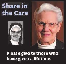 Collection for Retired Religious Sisters A Moment of Thanks for a Lifetime of Service Today s second collection is used to assist religious communities to provide for the retirement and health care
