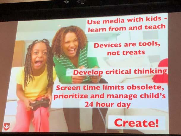 Dr Rich offered parents the following strategies for dealing with this issue: Make the Qme to share the screen with your child or children. Show an interest in them and their interest in this medium.