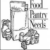 net There is always a need for donations, so please bring in your donation for the Walton Food Bank. ITEMS NEEDED: Spaghetti and Spaghetti Sauce Hot and Cold Cereal Pasta (Elbows, ziti, shells, etc.