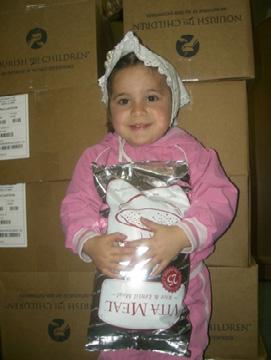 AN INITIATIVE OF NU SKIN ENTERPRISES Nourish the children SOMETHING TO SMILE ABOUT: VITAMEAL MAKING A DIFFERENCE FOR EMMA Nu Skin recently received communication from Christine Dallakian, an Armenian