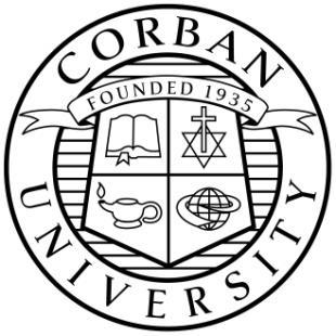 2017 CORBAN UNIVERSITY ACADEMIC CATALOG ADDENDUM This document is an addendum to the 2017-2018 Corban University Catalog.