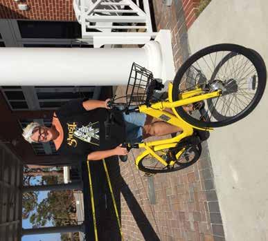 MINISTRY TO THE COMMUNITY PROVIDING HOPE, ONE BIKE AT A TIME Two of our newest members, Sherri and Mark Bankord, have been providing hope to the community of Port St. Joe, one bike at a time.