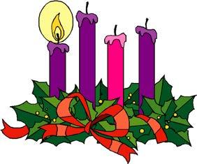 Here are some ways YOU can observe Advent: Make an Advent wreath - this green circle wreath expresses God's unending love for us.