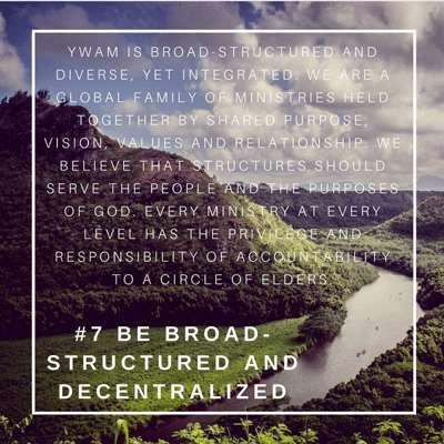 Being broad-structured and decentralized allows the Holy Spirit to guide diverse YWAM locations into doing what God wants them to do.