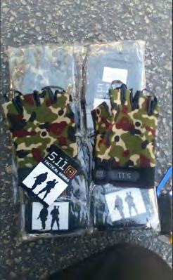 5 Preventing the smuggling of military gloves The spokesmen's units of the Ministry of Defense and the Israeli Coordinator of Government Activities in the Territories said in a joint statement that