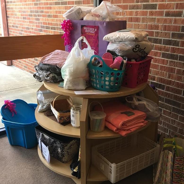 A thank you from Mother s Refuge: Dear Trinity Presbyterian Congregation, Thank you so much for all the lovely gifts you showered us with