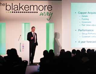 Lee Goes Group Finance and IT Director, Lee Coleyshaw, spent eleven years working for Blakemore s, having been promoted to his most recent position in 2006.
