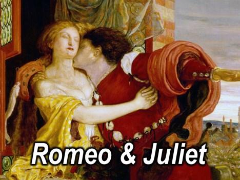Juliet says to him this famous line: What is in a name? That which we call a rose by any other name would smell as sweet. In other words, think about the flowers on the altar here.