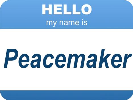 Therefore what I want people to know about me is that I m a peacemaker and that doesn t mean I m looking to stop conflict. Peace is bigger than no war.