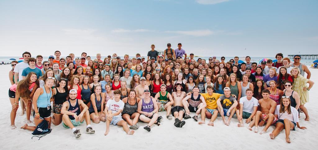 CELEBRATIONS Caravan Update: This summer 118 students and 26 leaders traveled to Pensacola, FL for Caravan 2018.