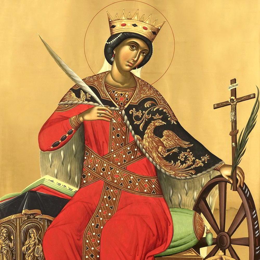 4 Great-martyr Catherine November 25 The Holy Great-martyr Catherine was the daughter of Constus, the governor of Alexandrian Egypt during the reign of the emperor Maximian (305-313).