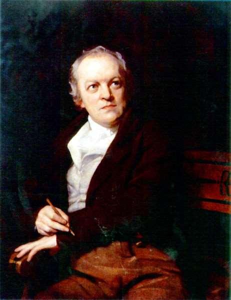 William Blake (1757-1829) HUGELY important to both poetry and visual art; maybe ONLY such artist FIERCELY independent: didn t care if NO ONE got it: That which can be made