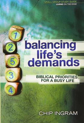 It s never too late to be the father God desires you to be. Balancing Life s Demands (Women): 6:15 pm-7:15 pm Classroom: Latimer Room Contact: Jenifer Lugar Dates: Aug. 22-Oct.