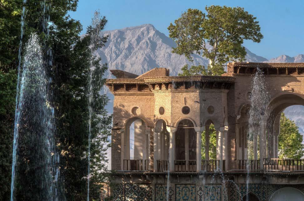 Well preserved, and in a truly spectacular setting, with the rippled slopes of Haraz mountain looming to the south, the site offers a flavour of what life must have been like in this region during