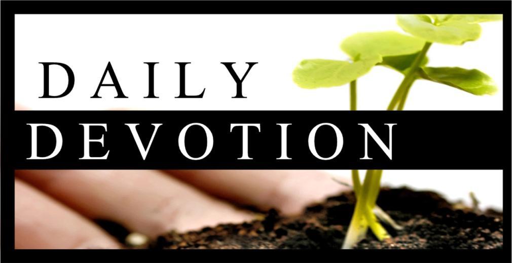 Share your thoughts Daily Email Devotionals and Conversation Each day (Monday through Friday), Pastor Jenn and Seth write a brief daily email devotional that is sent out via email.