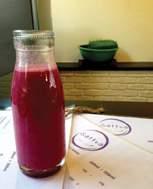 THE SATTVA CAFÉ Sattva, the Café was inaugurated on November 19 th, 2014 to offer Fresh and Pure Cold Press Juices without the use of any artificial preservatives for the Kaivalyadhama Family.