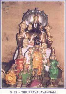 ThirukkAragam is a small shrine located in the precincts of ulagalandha perumal temple. The festival idol is called KaruNAkara perumal and the goddess is called PadhmAmaNi nachchiyar.