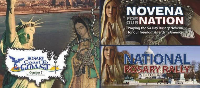 Our Lady of the Holy Rosary October 7th Join in union