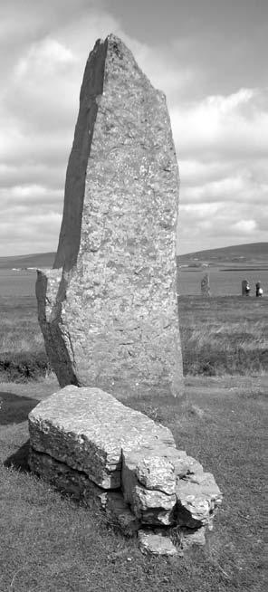 Like the Ring of Brodgar, we are the body of time; time, the mute who speaks, the deaf who sings, the one who, though blind, still sees. Time is our mentor, but one we grow beyond.