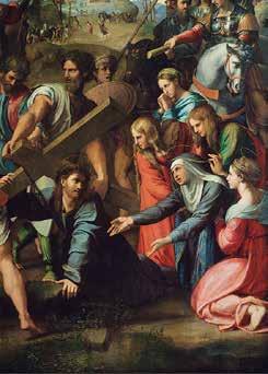 Eighth Station: Jesus Meets the Women of Jerusalem Meditation: These women wept with compassion at seeing Jesus walking to His death. But Jesus said to them, Weep not for me but for your children.