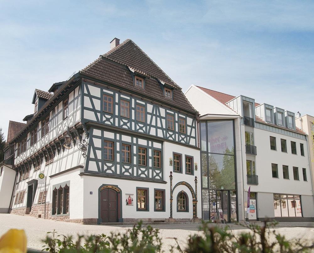 1498-1501: Latin School Lutherhaus Eisenach Museum since 1956 and fully restored and renovated between 2013 and 2015 in preparation for the anniversary of the Reformation in 2017 Luther completed his