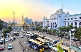 Our final dinner this evening will be a feast of Burmese delicacies on the Yangon waterfront. Following this we will enjoy a short stroll around the city s China town before returning to our hotel.