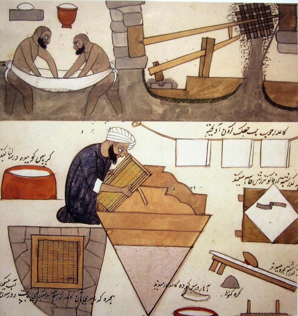 Families In medieval Persia, calligraphers were the most highly regarded artists.