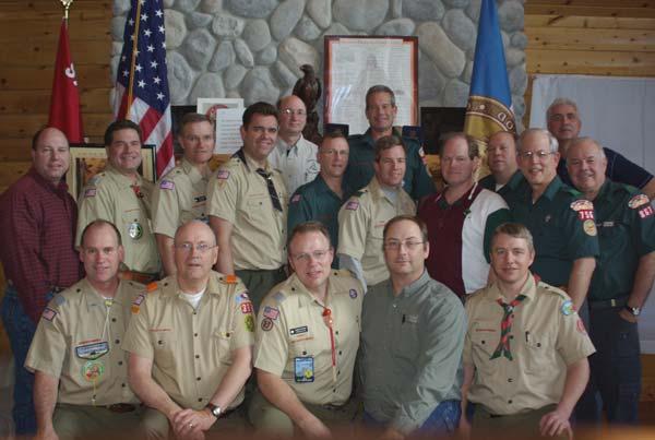 He returned to his stake and from his excitement and enthusiasm, Stake President L. Dean Egbert and Hugh DeHart of the stake Young Men presidency attended in 2007.
