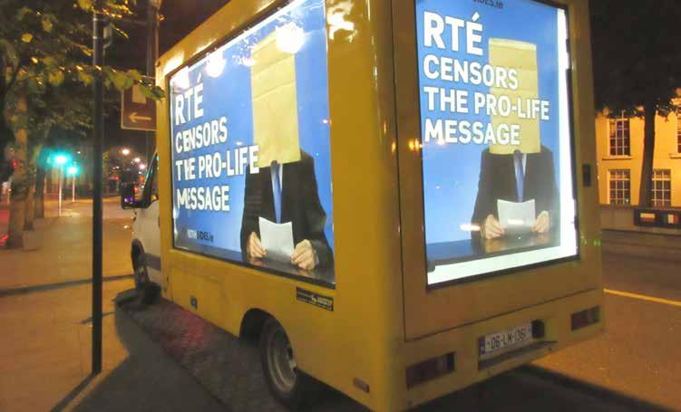 The media in Ireland are very anti-catholic, and they especially hate pro-lifers.