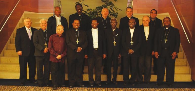 Bishop Ghebremedhin, Archbishop Barwa, Bishop Khoarai, Bishop Ponnumuthan, Bishop