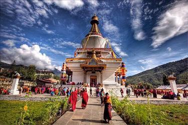 The word Kuensel means everything is clear and from this place you will sure enjoy a great view of the Thimphu Valley on both sides.