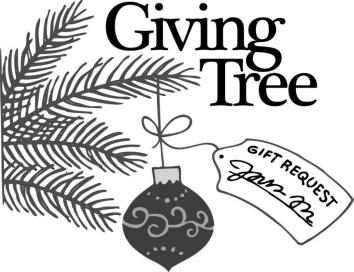 This year s Giving Tree charity is Smalls for All.