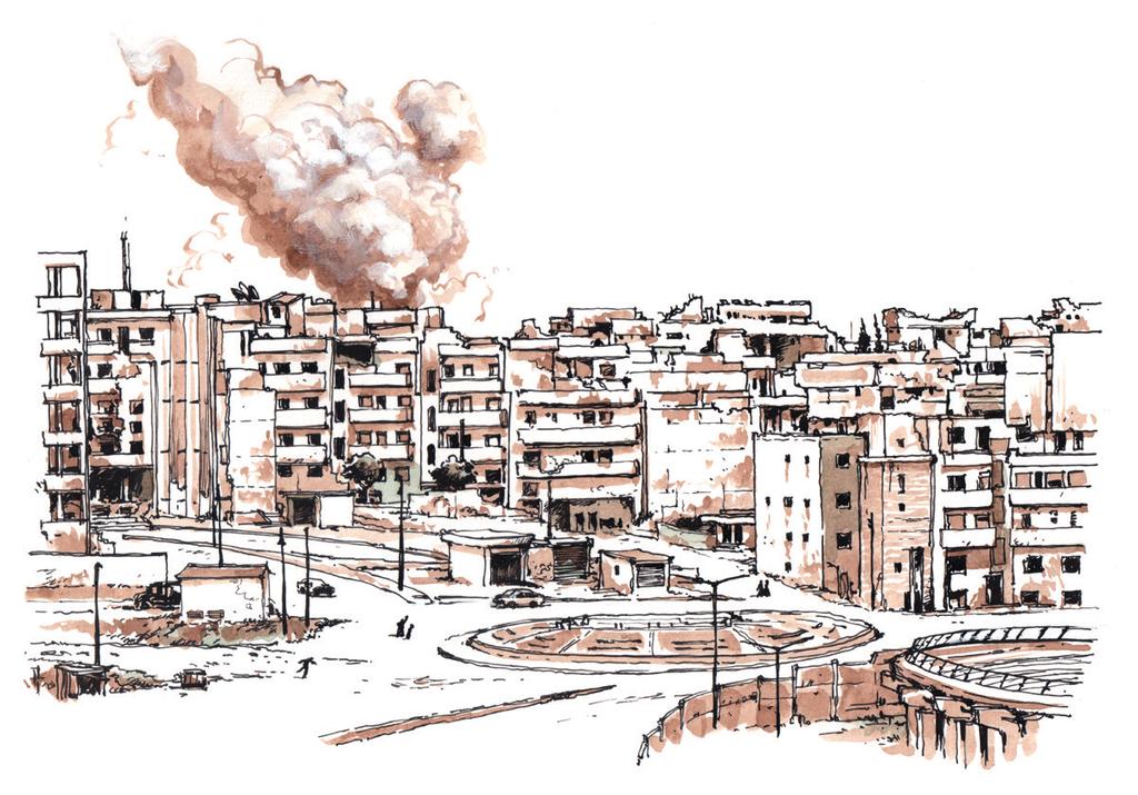 illustrations by yria s civil war is entering a new Sphase, as the regime closes in on opposition-held areas.